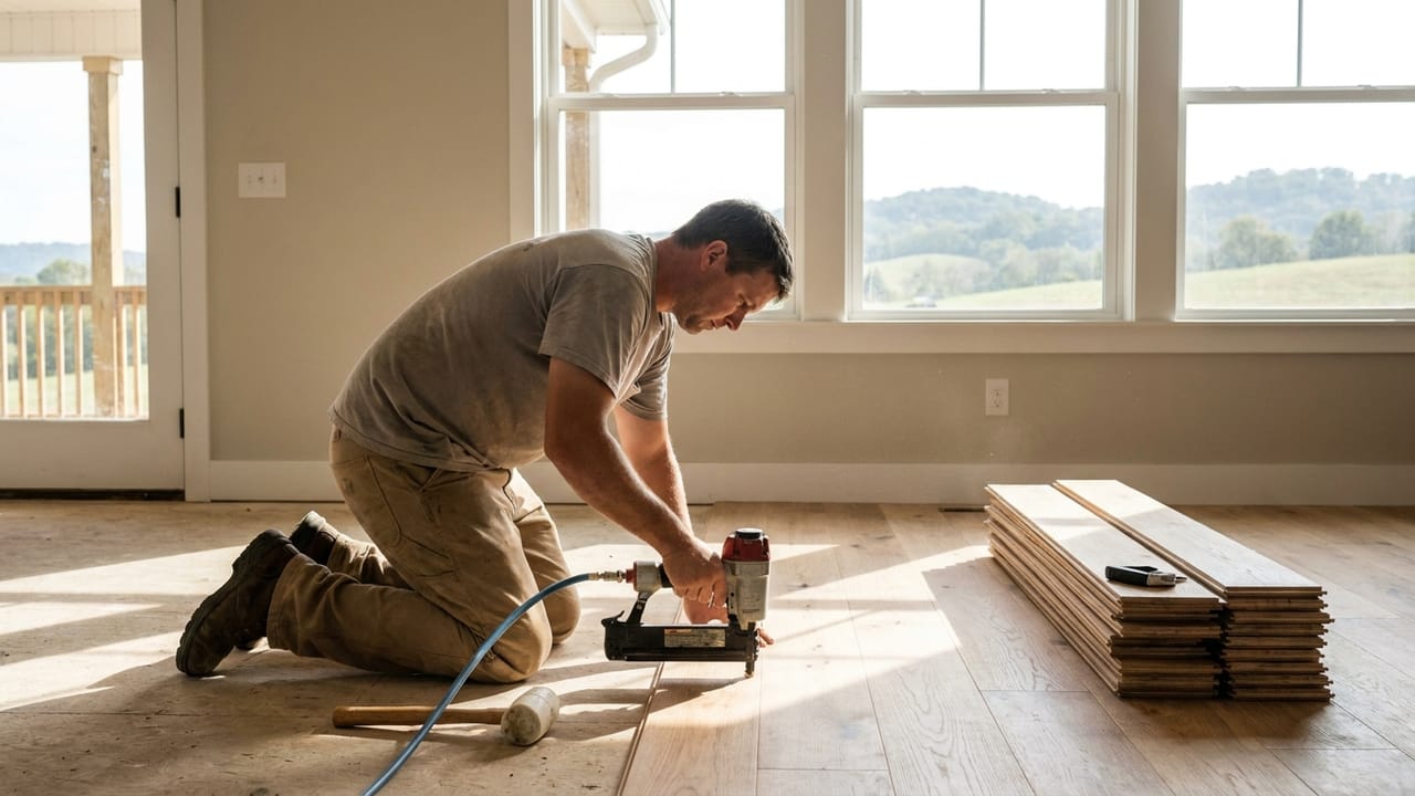 Hardwood Installation in Nashville
